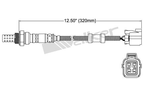 Walker products 250-24398 oxygen sensor