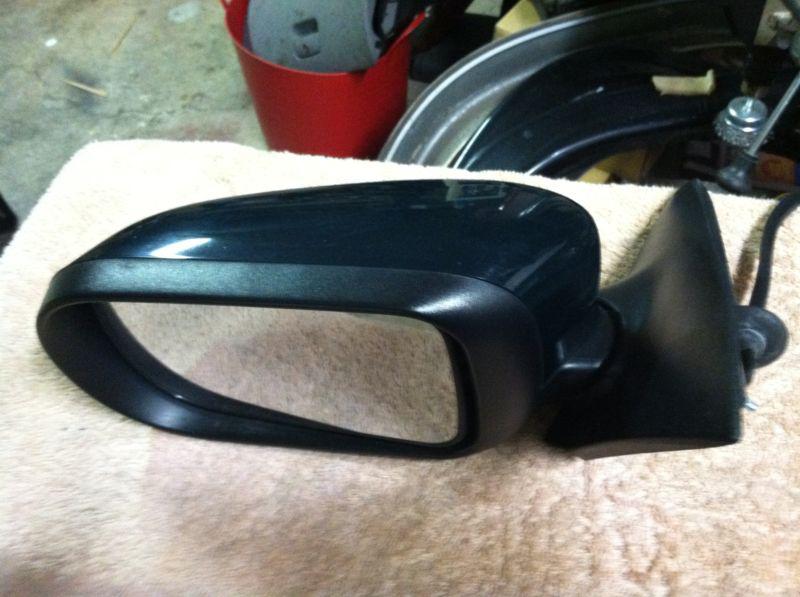 00,01,02 jaguar s-type left ( drivers ) side view mirror - green