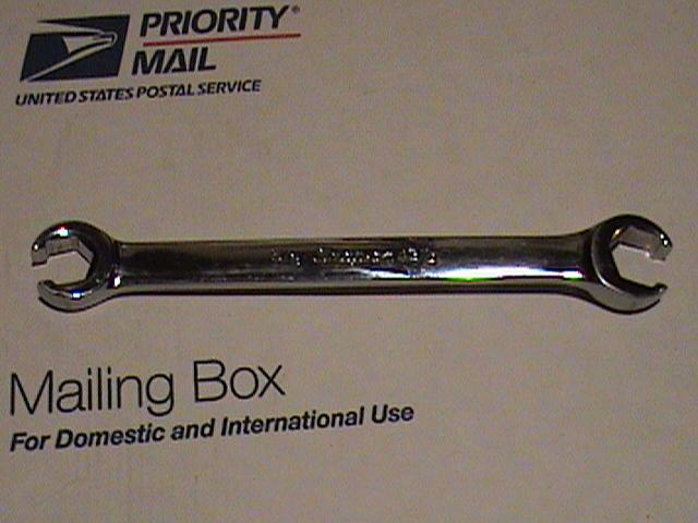 Snap-on tools us rxfs2024a flare nut double end line wrench 5/8" x 3/4"  6 point