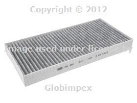 Mercedes r171 slk 280 300 350 cabin air filter charcoal activated  mann new+warr