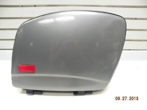 Gray right side hard case saddlebag touring buell s 1 2 3 lightning thunderbolt