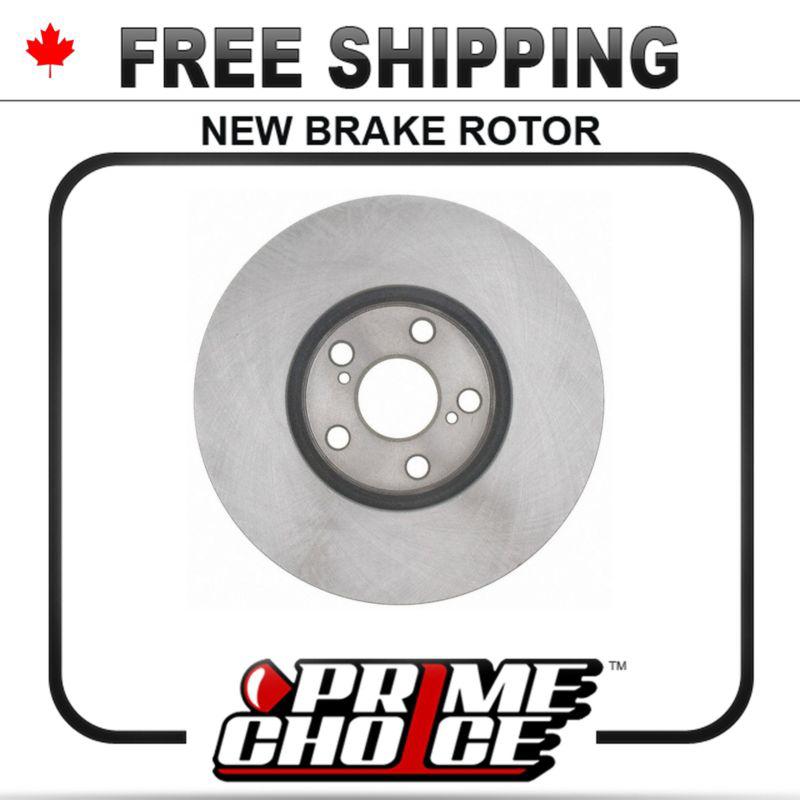 1 premium new disc brake rotor for front fits left driver / right passenger side