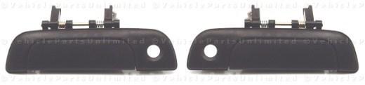 95 - 02   2 pc. front outside left lh & right rh door handle fits: suzuki esteem