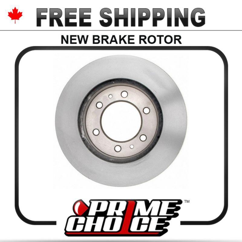 1 premium new disc brake rotor for front fits left driver / right passenger side