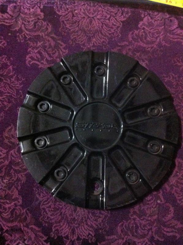 1 strada wheels black center cap part# pd-capsx-s10  stock# 272-274