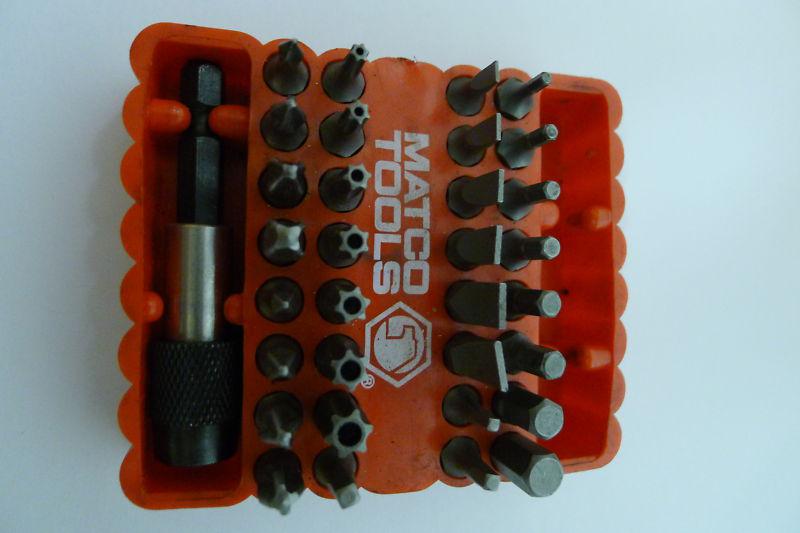 Matco tools  bit screwdriver 33 pc