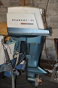 1970 homelite bearcat 55 hp 4 stroke outboard motor