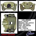 Centric parts 142.40025 front right rebuilt caliper with pad