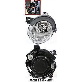 New headlight headlamp assembly drivers left side (w/bulb)