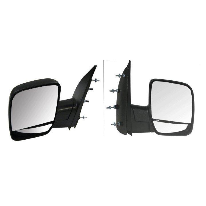 Manual paddle-type side view door mirror fold assembly pair set driver passenger