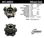 Centric parts 401.42003 rear hub assembly