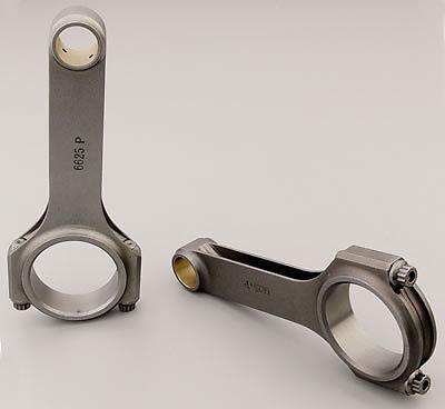 Eagle specialty prod connecting rods esp 4340 h-beam cap screw bushed pontiac v8