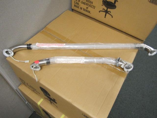 2 illumagrip lighted assist handles, approximately 34-3/4" and 20-5/8"