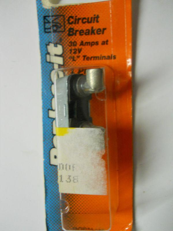 Dorman parts universal 30 amp @ 12 volt circuit breaker - "l" terminals