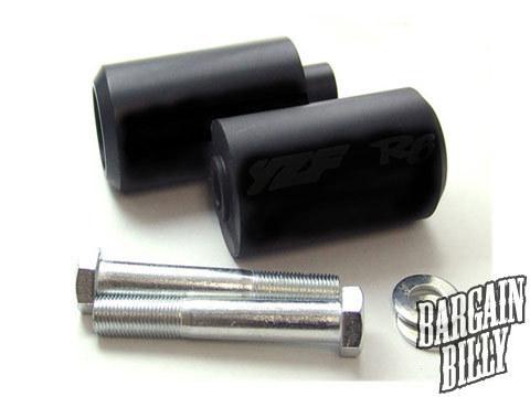 Yamaha yzf r6 black frame sliders (1999-2002)