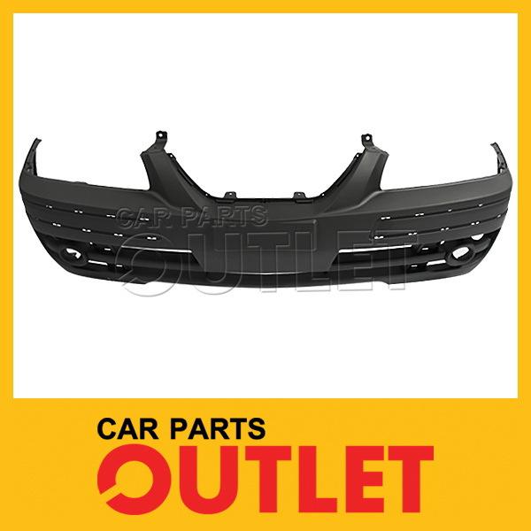 Front bumper primed fascia plastic for 2004-2006 hyundai elantra 4dr sedan gt hb