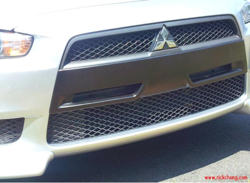 2008 2009 2010 2011 mitsubishi lancer de es gts prototype x style nose overlay