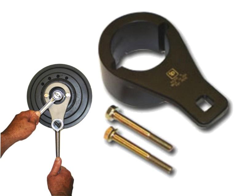 Toyota / lexus harmonic damper pulley crank holder schley products sp 64300