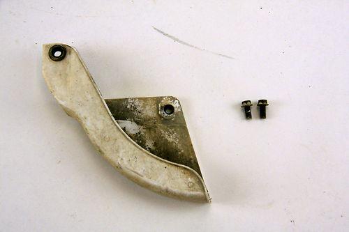 Rear disk guard 1998 yamaha yz400f yz 400f plastic rotor protector oem