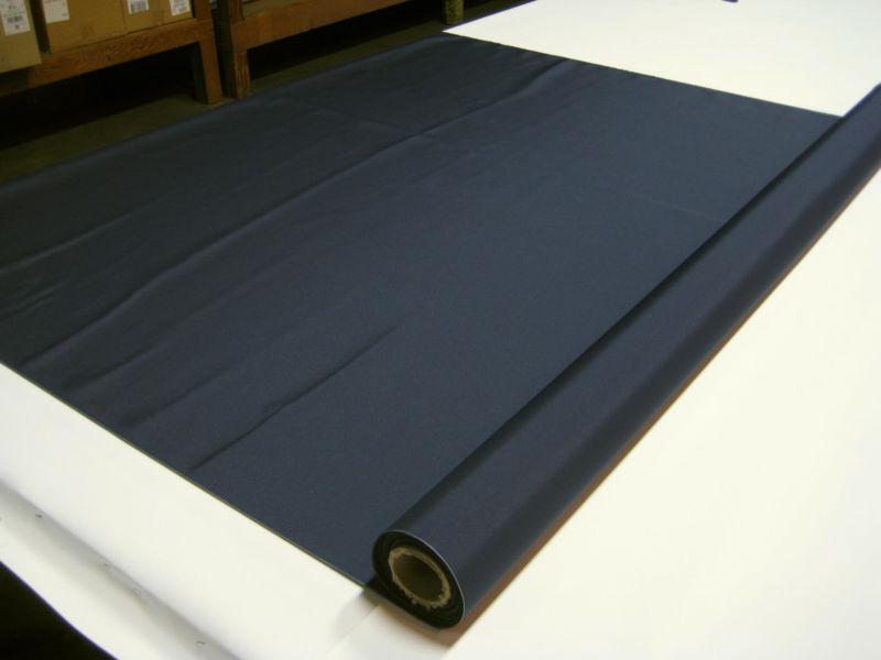 Sunbrella type surlast navy outdoor marine boat awning fabric 60"w by the yd 