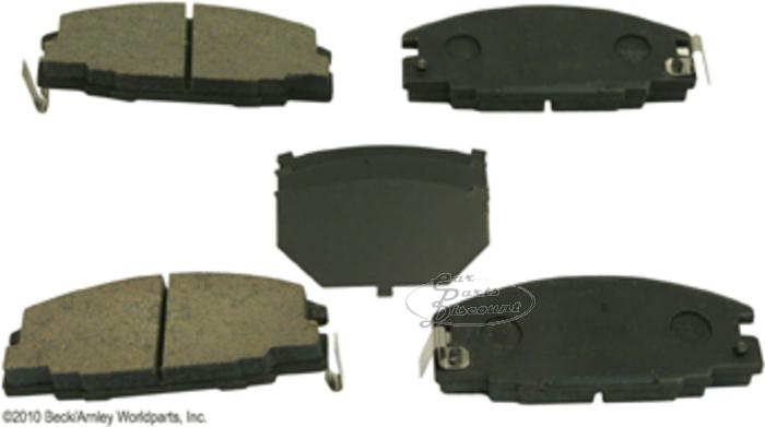 Beck arnley disc brake pad