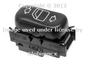 Mercedes w210 rear power window switch genuine oem new + 1 year warranty