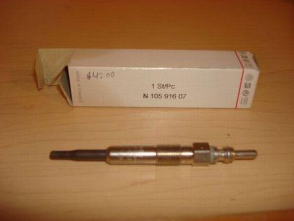 Volkswagen vw glow plug spark oem n 105 916 07 diesel volks jetta passat touareg