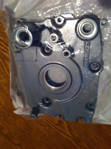 Kawasaki kef 300 lakota transmission engine side cover, lakota sprocket cover