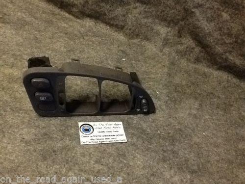 1996 mitsubishi eclipse gs air outlet trim & hazard, defrost, air bypass switch