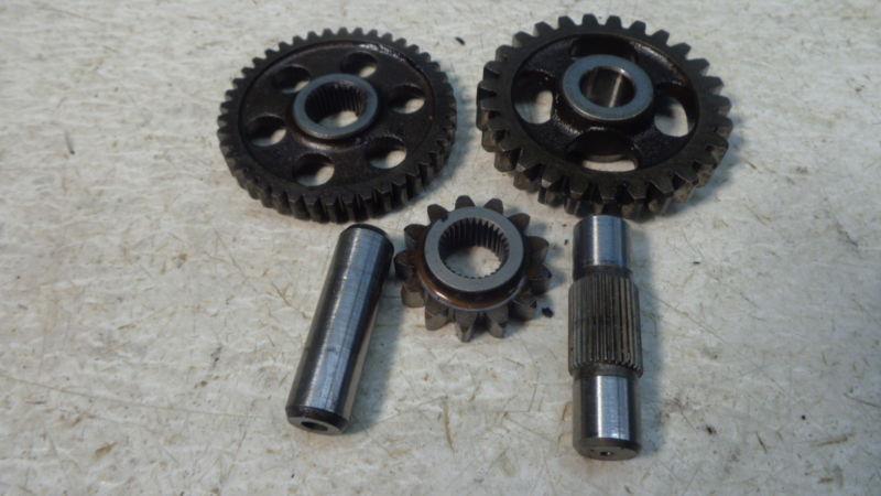 1983 yamaha venture xvz12 starter idle idler gear gears ym233