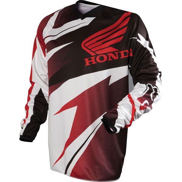 Red s fox racing hc honda jersey 2013 model