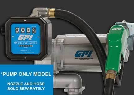 Gpi m-3130-po/mr 5-30-l8n 115-volt ac super duty fuel system (assembled)