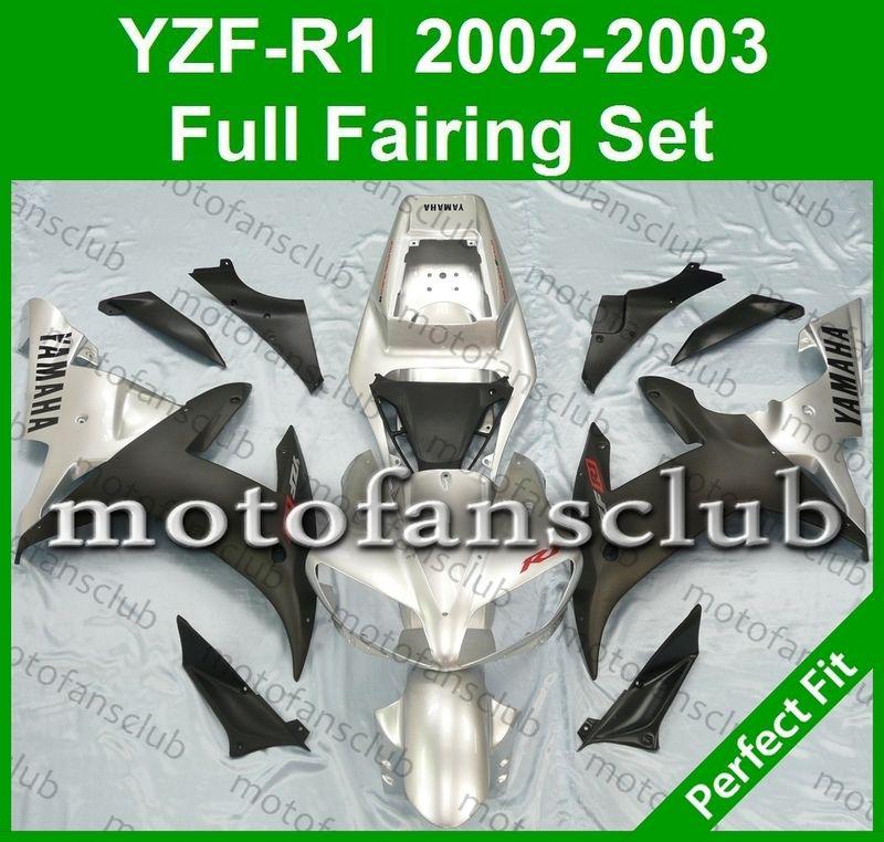 Fit yamaha yzf r1 02 03 yzfr1 2002 2003 1000 fairing bodywork plastics #13 c