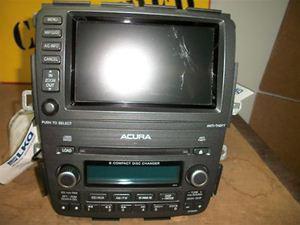 05-06 acura mdx am/fm/cd radio receiver(3af0) & navigation display/head unit oem