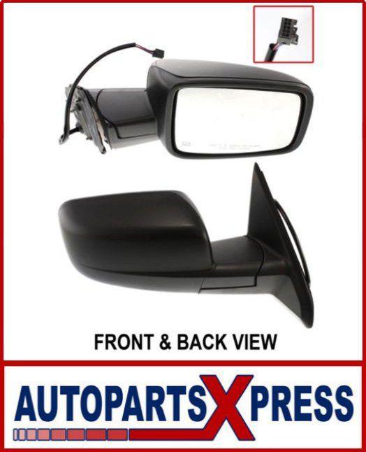 Dodge ram 1500 pickup 09-12 mirror rh, power, heated, w/o turn signal & puddle 