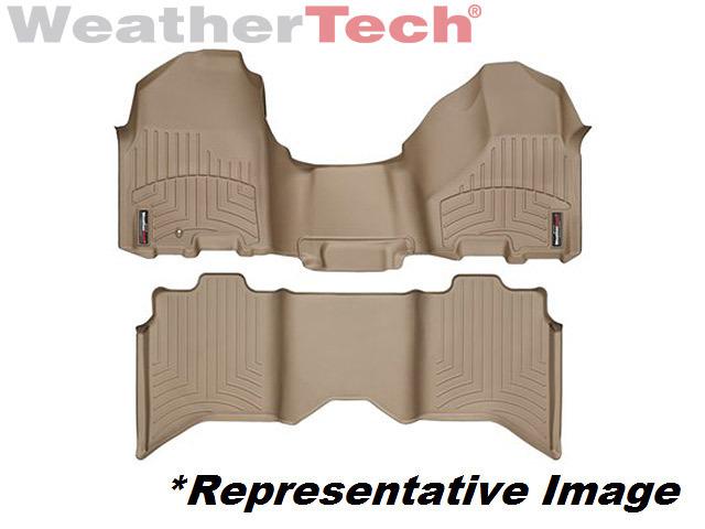 Weathertech® digitalfit floorliner ford super duty oth - 2012-2013 - tan