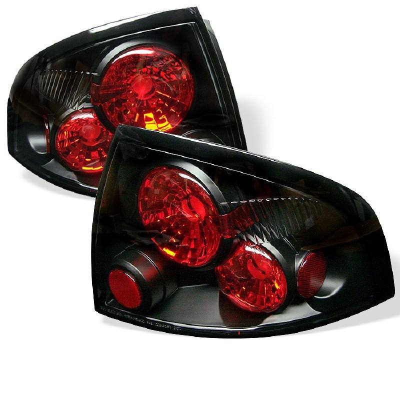 Tln autoparts nissan sentra 2000 01 02 03 altezza tail lights - black