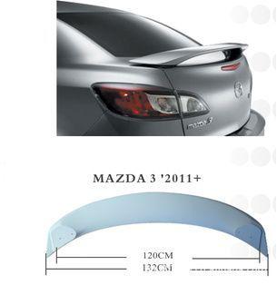 Mazda3 mazda 3 sedan spoiler 11 12 13