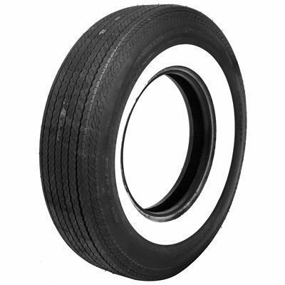 Coker classic bias-ply tire f78-14 whitewall 54820 set of 4