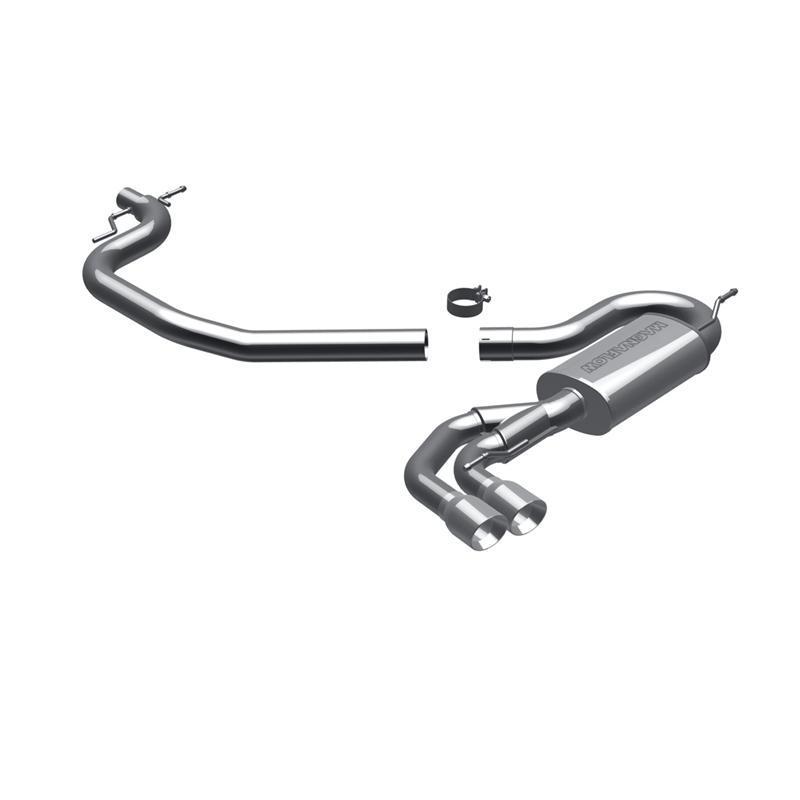 2008-2009 audi tt 2.0l stainless cat-back system magnaflow performance exhaust