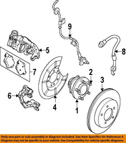 Mazda oem c2y32648za disc brake pad/brake pad or shoe, rear