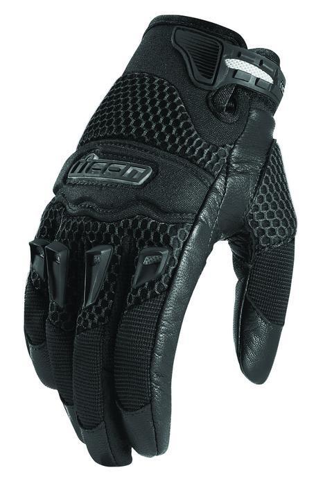 Icon twenty-niner motorcycle gloves black women's 2xl/xx-large