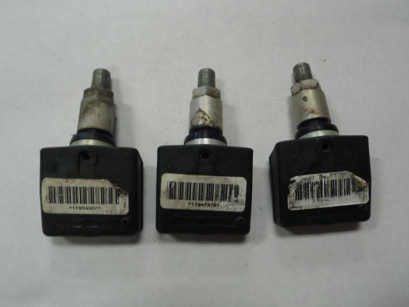 Set of three 05 06 infiniti qx56 used tire pressure sensor oem tpms 40700-ck001