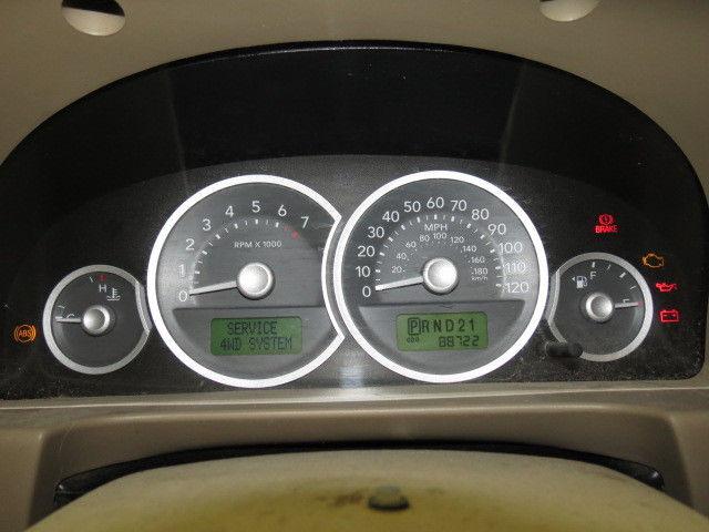 2006 mercury mariner 88722 miles speedometer instrument cluster gauges 2532977