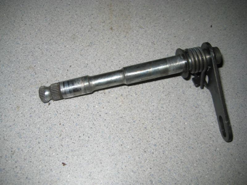 1989 honda cr250 shift shaft and shift lever