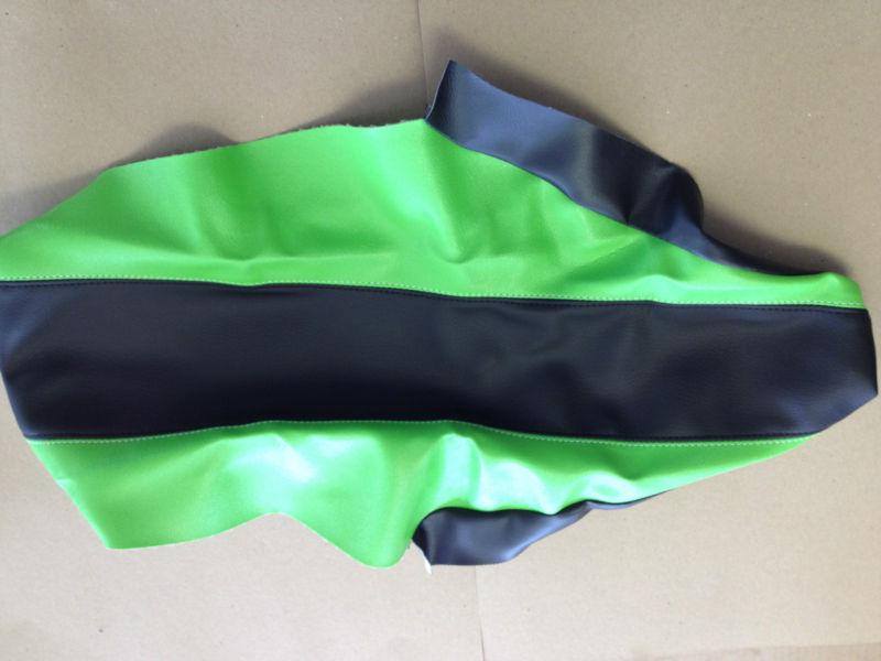 New kawasaki kx125 kx250 1994-98 black/green smoothie seat cover