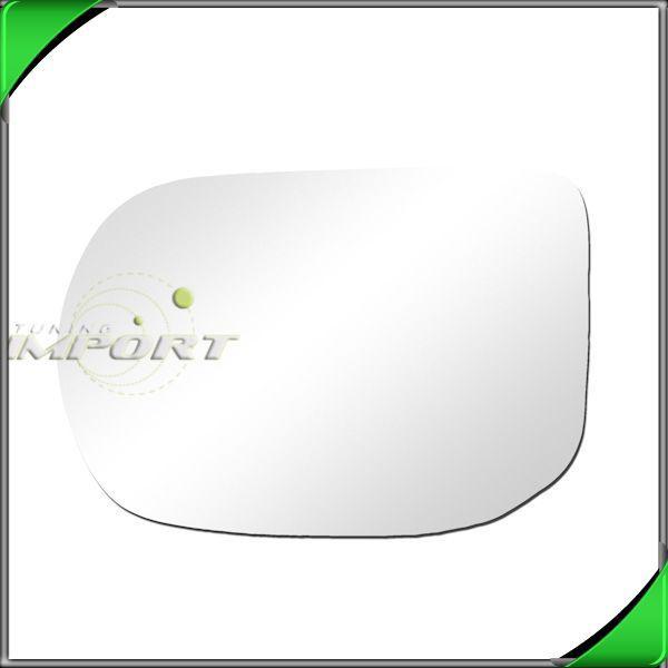 New mirror glass left driver side door view 06-09 honda civic hybrid 4dr l/h