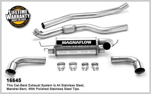 Magnaflow 16645 pontiac solstice stainless cat-back system performance exhaust