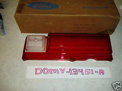 1970 mercury & meteor tail light lens-nos-domy-13451-a