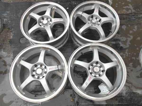 Kobe 17" alloy wheel rims rim set 4 lug 4.5 for volvo